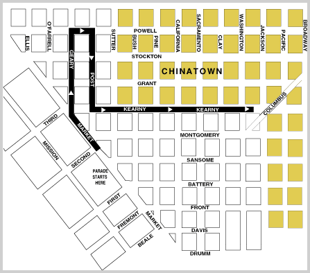 Parade Route Map